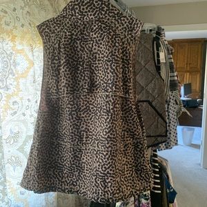 Lulu Lemon animal print light weight vest